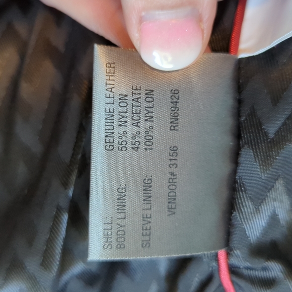 Wilsons Leather Black Leather Jacket - Picture 10 of 10